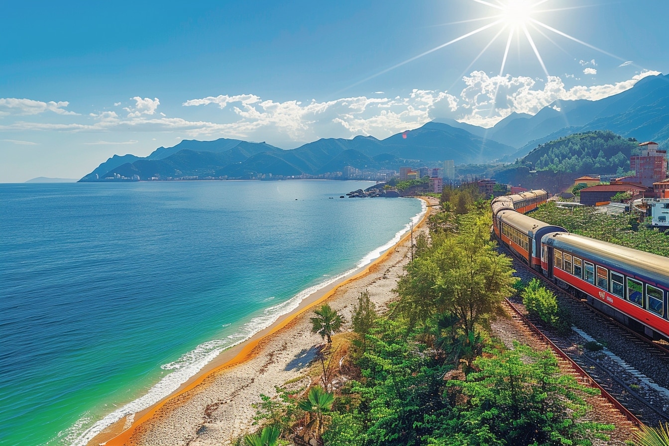 Top 10 des destinations dépaysantes pour des vacances en train au soleil cet été