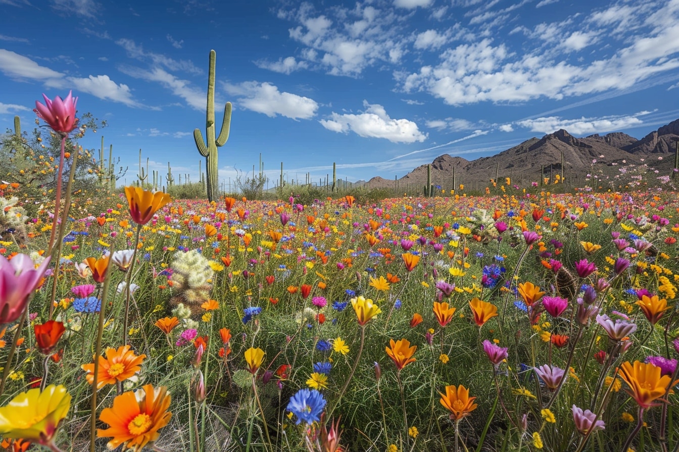 Voici comment les déserts se métamorphosent en jardins colorés lors du superbloom : un spectacle à ne pas manquer