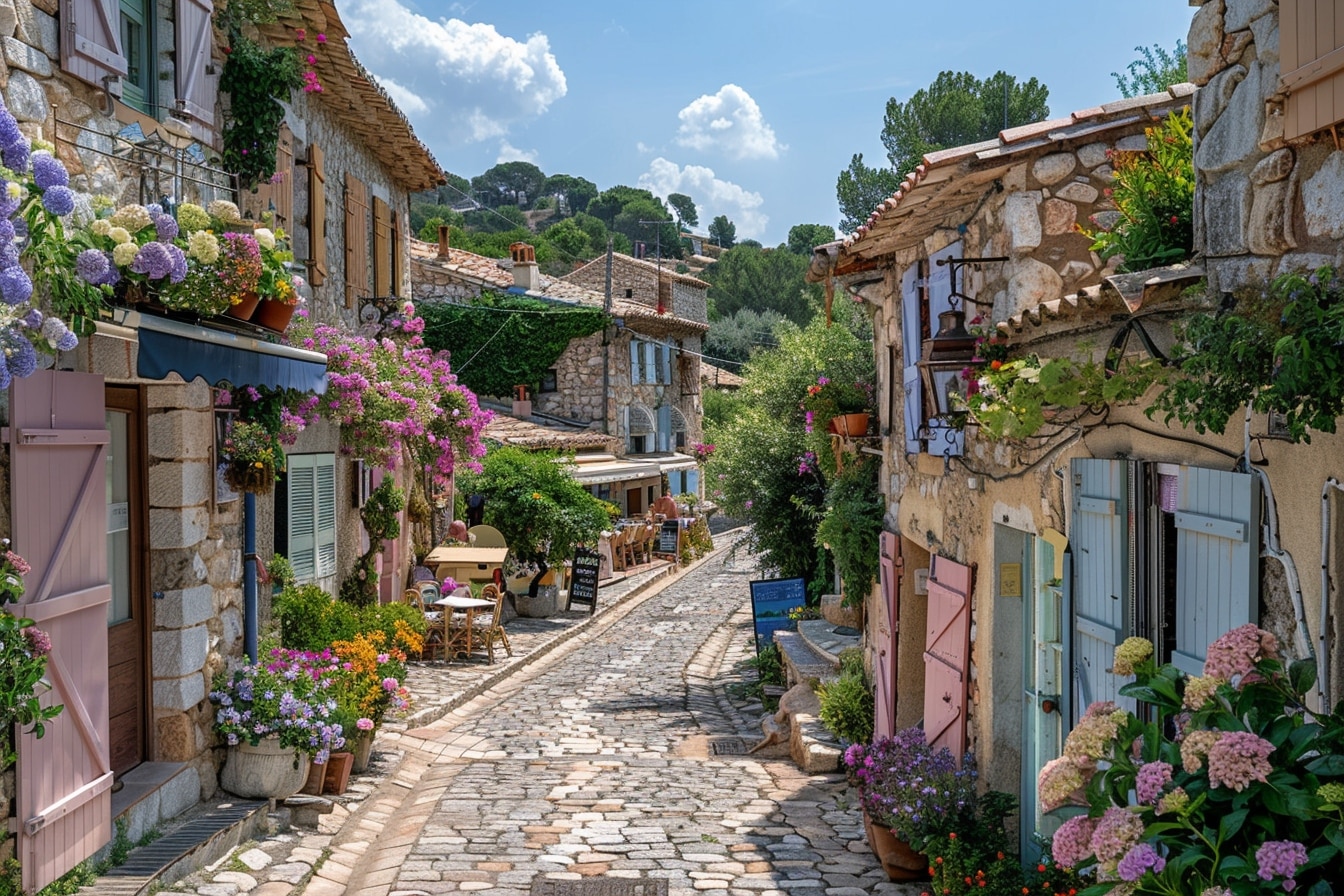 découvrez ce petit village charmant près de saint-tropez pour un séjour inoubliable au coeur du var