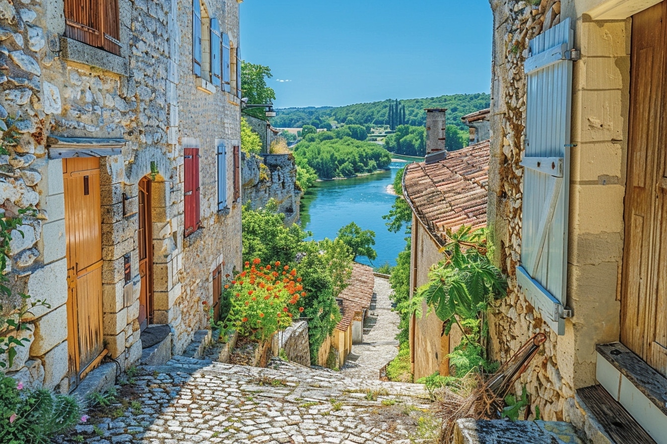 Découvrez le charme indéniable de Balazuc, un village médiéval perché au-dessus de l'Ardèche