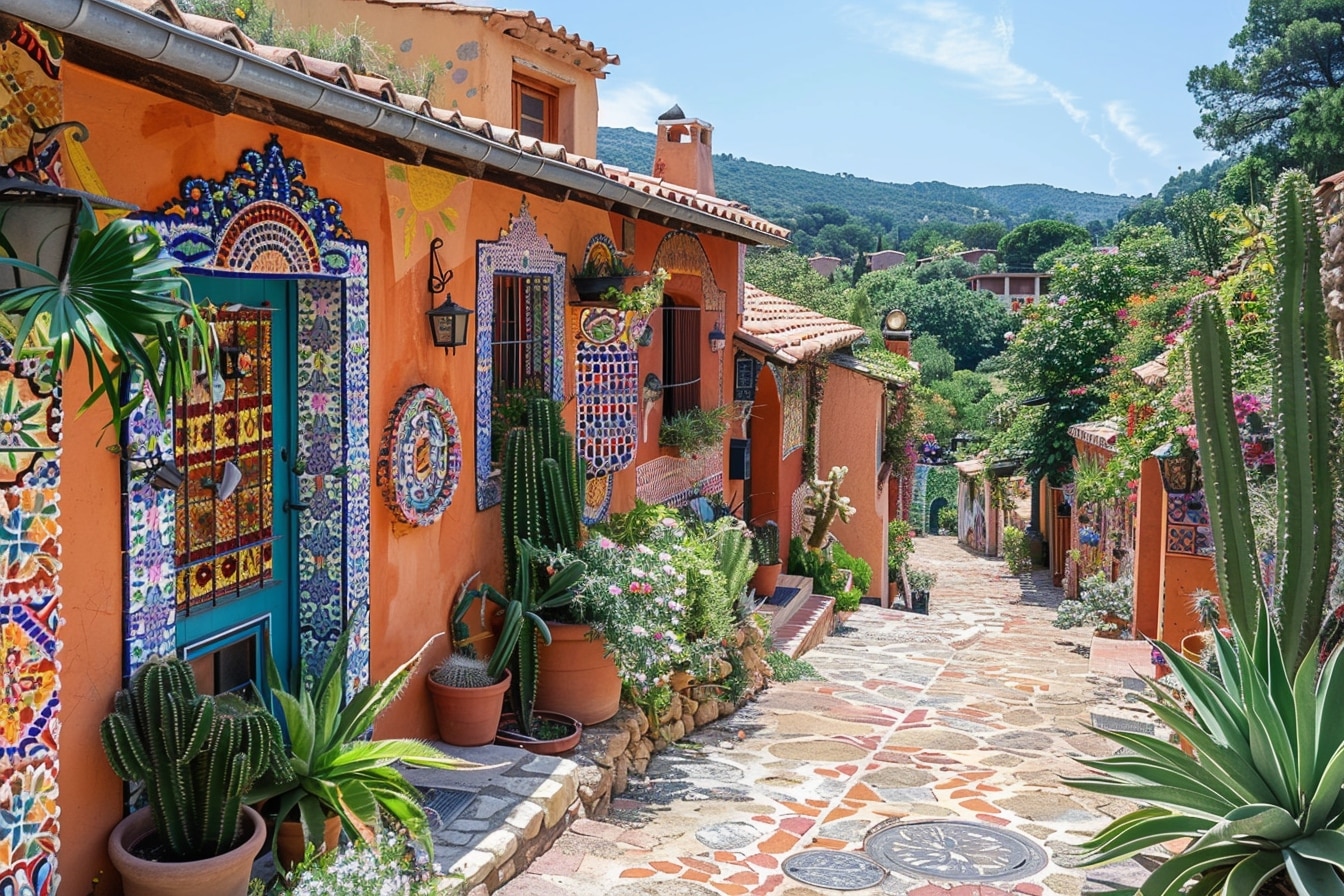 Voici ce village unique en Provence-Alpes-Côte d'Azur qui vous fera sentir comme si vous étiez au Mexique