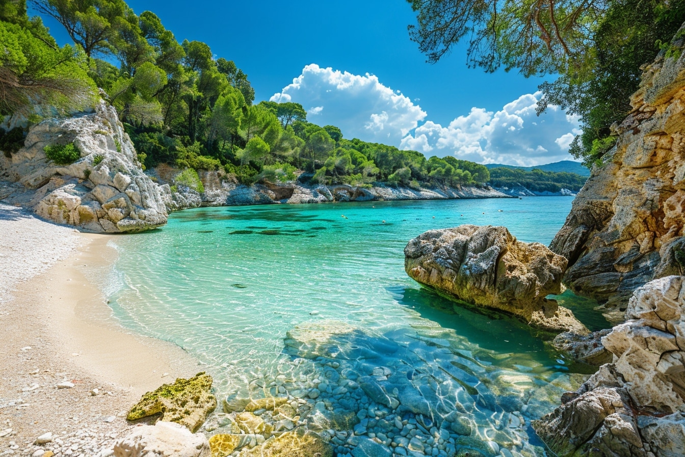 Voici cette plage secrète du Var où l'eau turquoise et le sable blanc vous attendent pour une escapade inoubliable