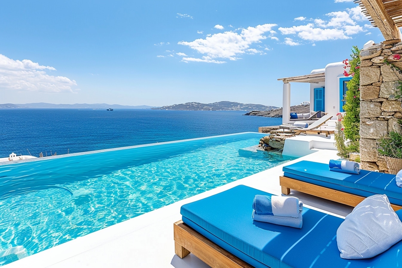 voici les 8 airbnb à mykonos avec piscine qui transformeront vos vacances en un rêve égéen