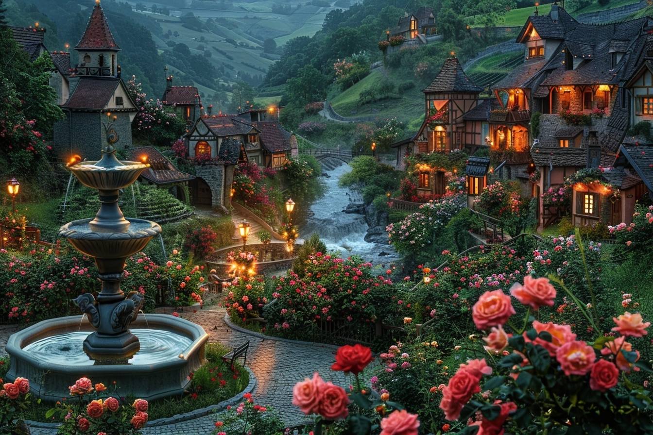 Voici les secrets du village aux mille rosiers, un havre de paix qui capturera votre cœur