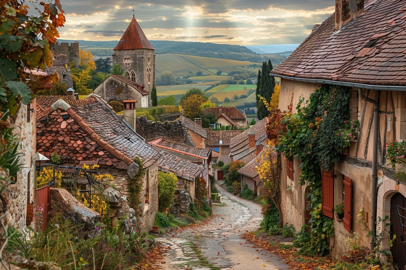 voici oingt, le village médiéval du beaujolais qui vous fera voyager à travers les siècles