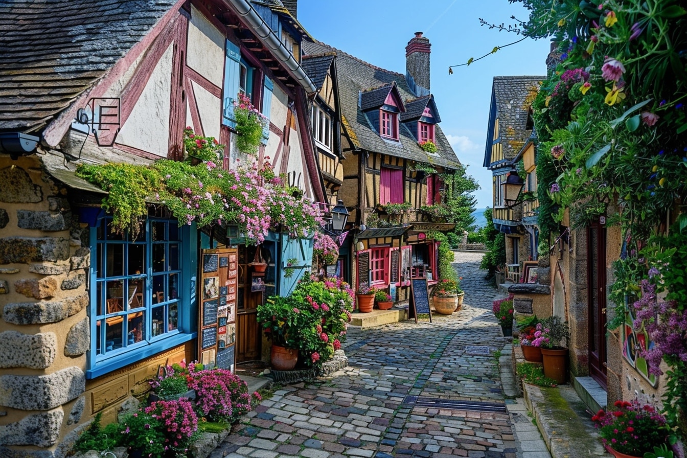 Voici pontrieux, un village breton qui vous réserve des surprises à chaque coin de rue
