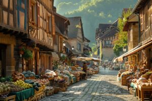 voici pourquoi vous devez visiter ce charmant village médiéval d'auvergne, un paradis pour les amateurs de bonne chère