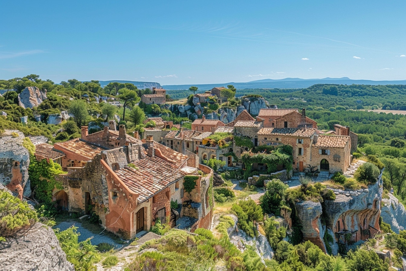 ces panoramas époustouflants des baux-de-provence vous invitent à découvrir un village des plus charmants