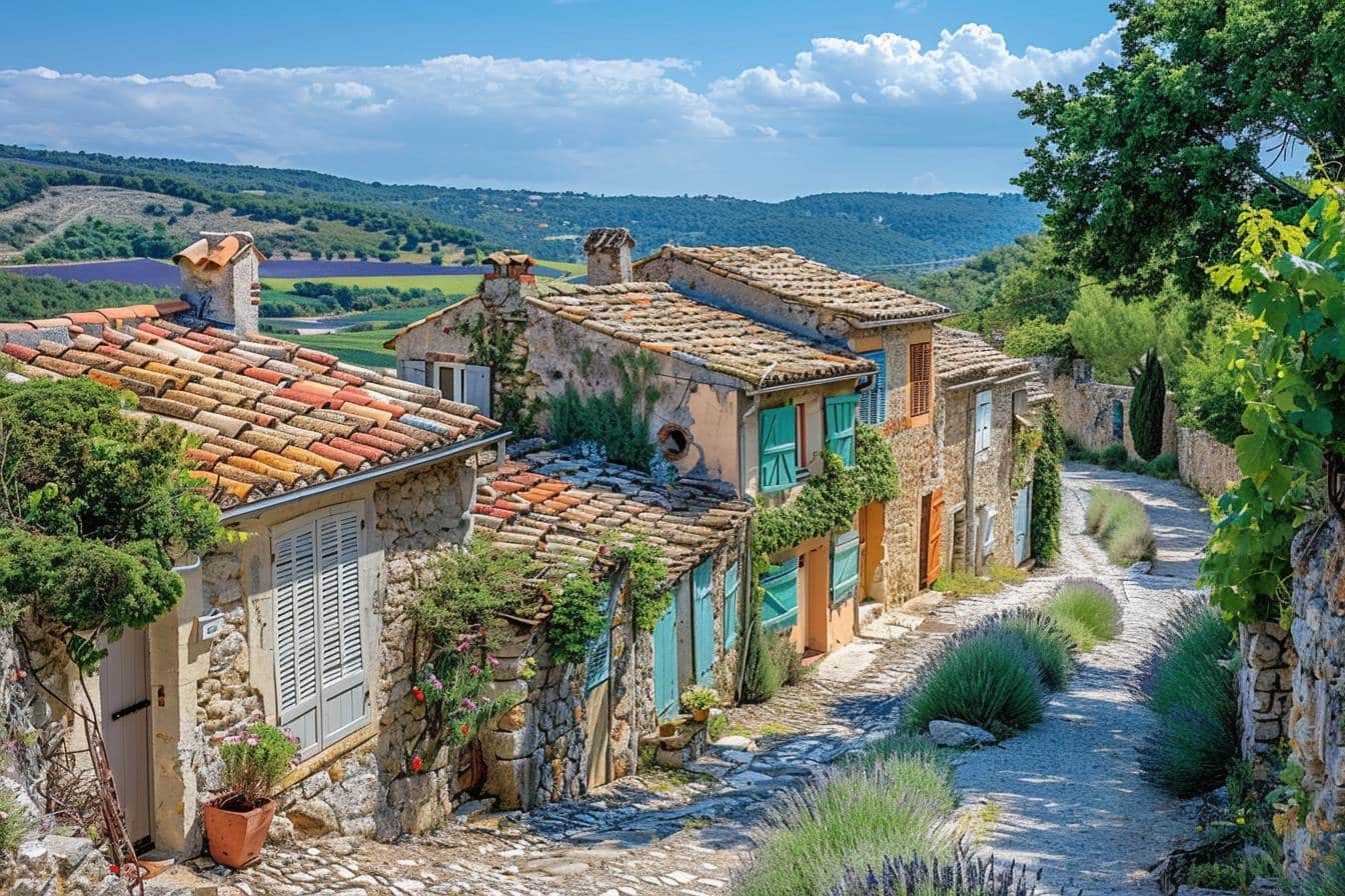 Voici Bonnieux, un joyau provençal où l'art de vivre et la beauté des paysages enchantent chaque visiteur