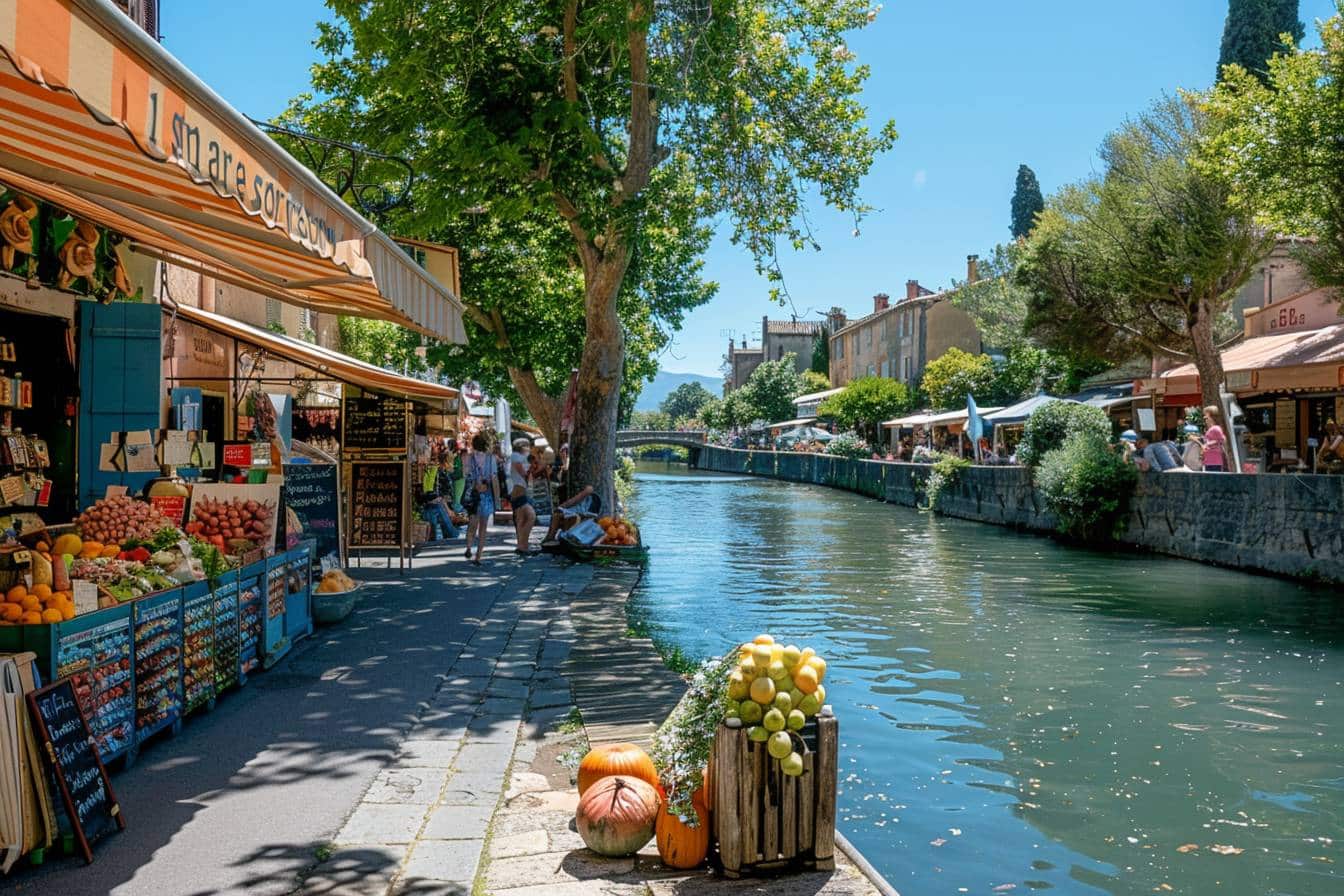 voici isle-sur-la-sorgue, un joyau caché près d'aix-en-provence qui vous promet des découvertes inoubliables cet été