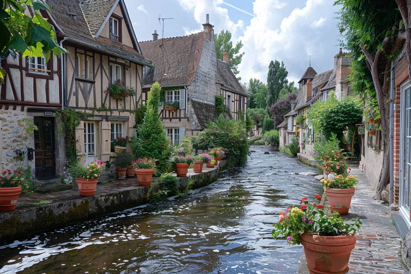 Voici le charmant Veules-les-Roses : un village normand couronné parmi les plus beaux de France