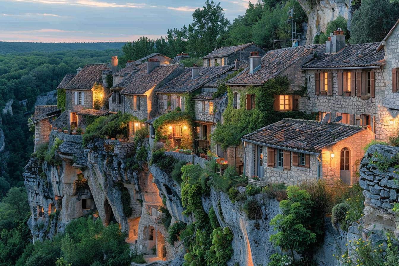 Voici le village troglodyte de La Roche-Guyon, seul labellisé 