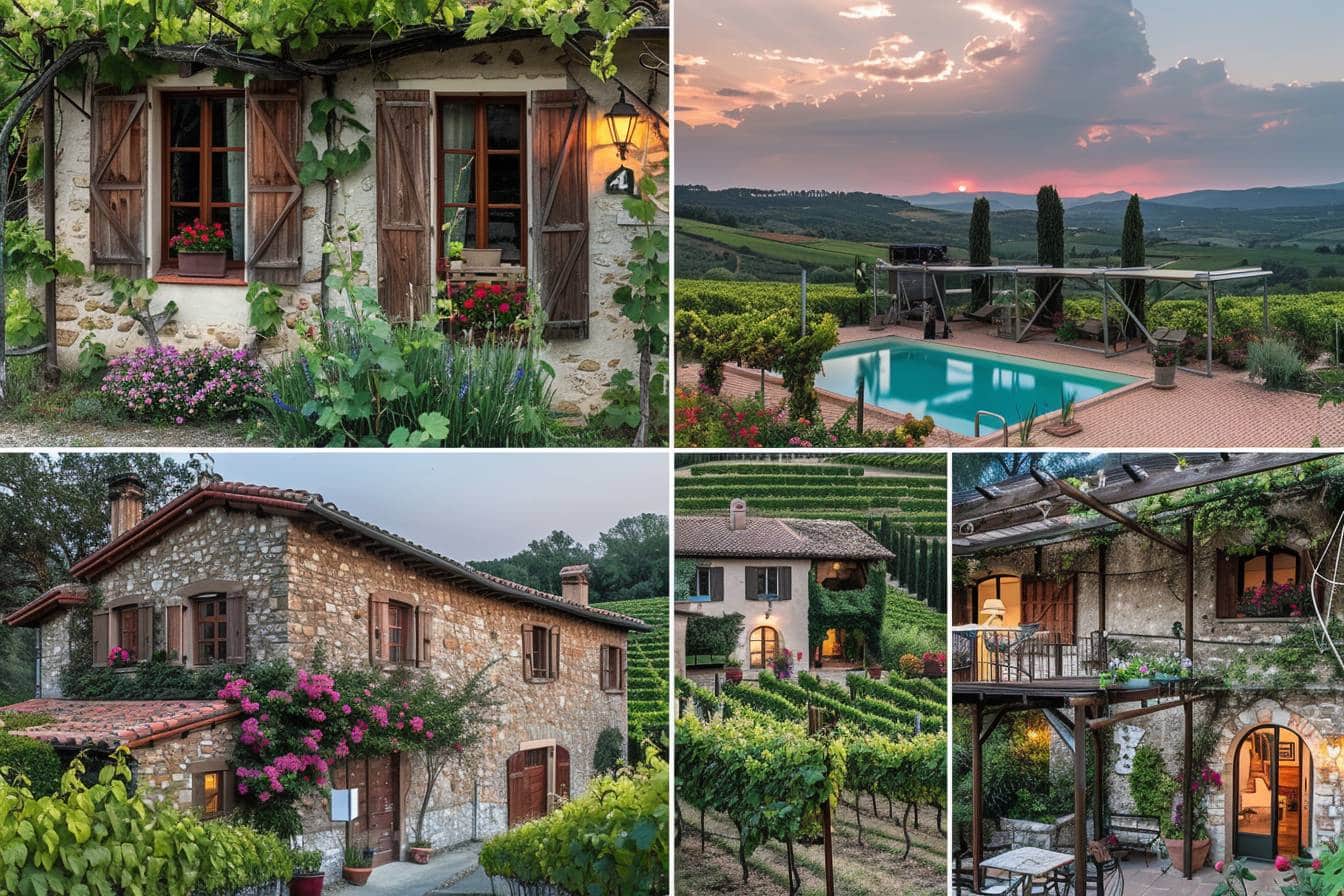 Voici les 5 Airbnb incontournables pour une escapade mémorable au cœur des vignobles de la Drôme