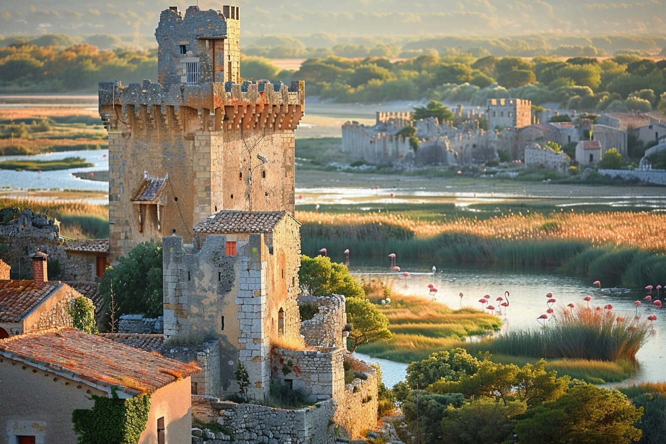voici les secrets d'aigues-mortes : un voyage entre histoire médiévale et beautés naturelles de la camargue