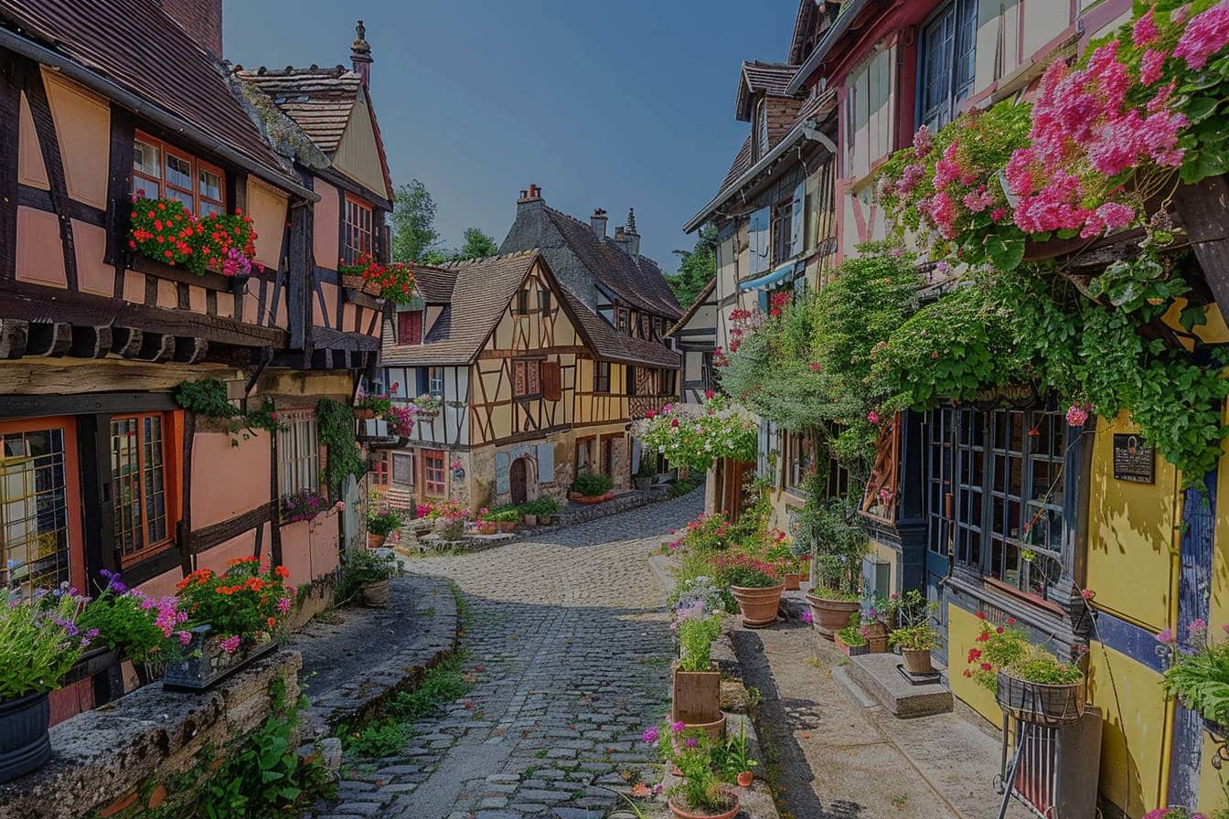 Voici pourquoi ce charmant village de Normandie est le nouveau chouchou d'Emily in Paris