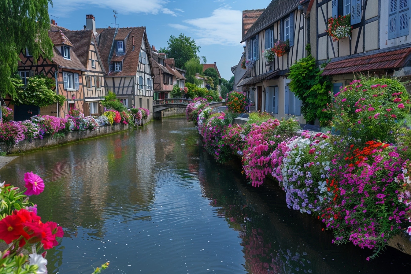 Voici pourquoi vous devez absolument découvrir Pont-Audemer, la petite Venise normande à deux heures de Paris