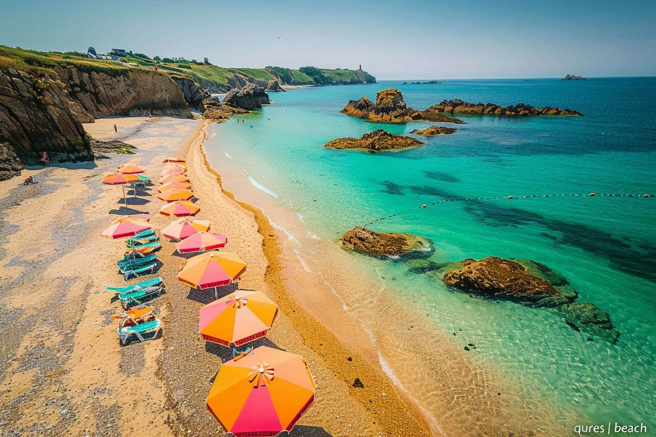 voici pourquoi vous devez absolument visiter la plage des curés à Plougonvelin cet été