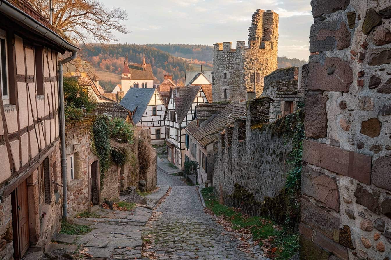 Voici Rodemack, le joyau médiéval de la Moselle : une citadelle entourée de remparts spectaculaires à découvrir