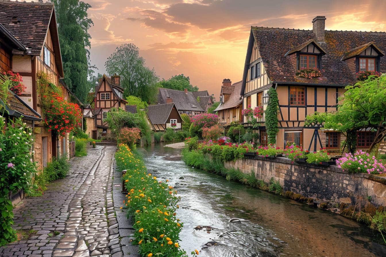 Voici un village normand où chaque coin de rue raconte une histoire, découvrez-le maintenant