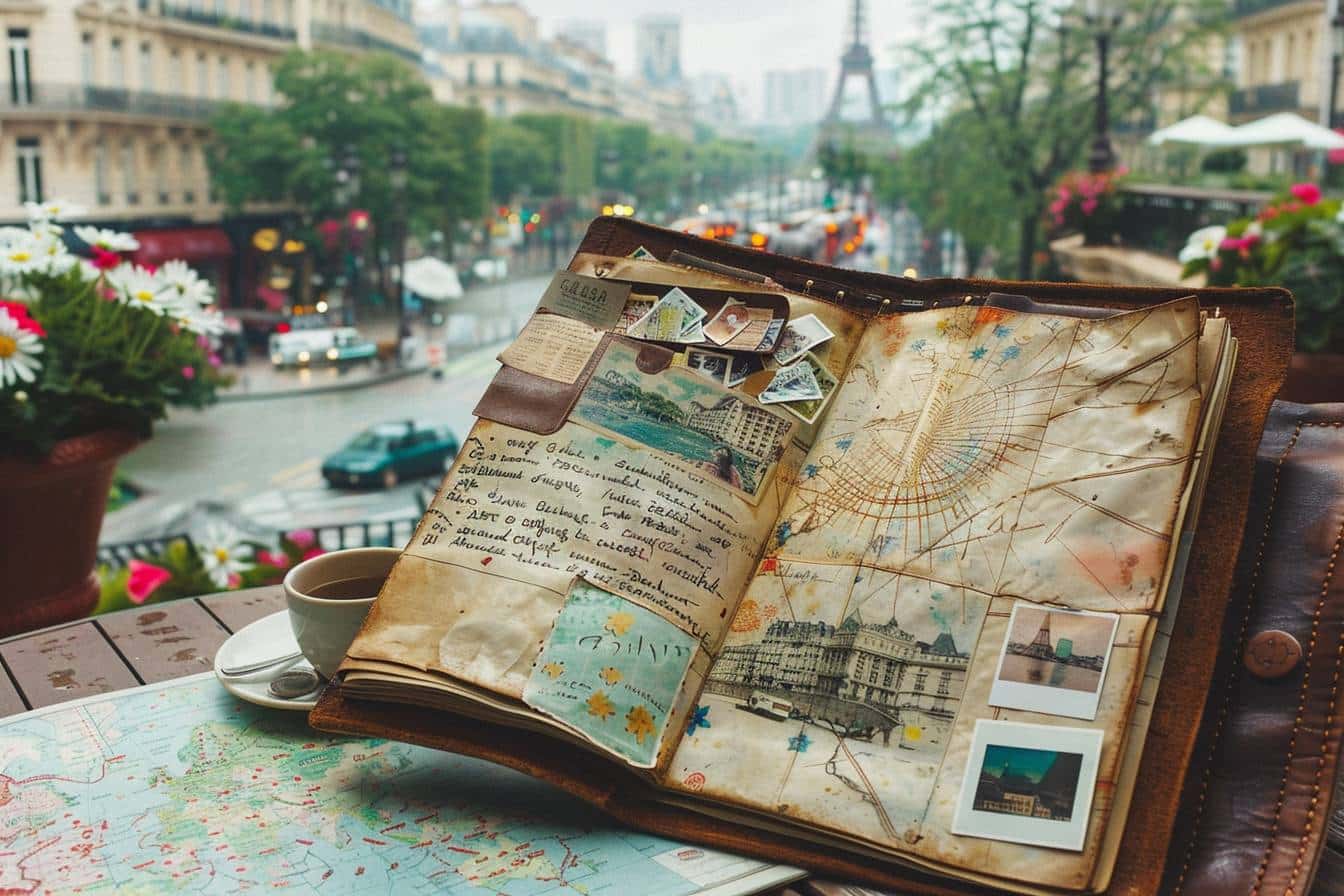 ces secrets pour créer un journal de voyage qui gardera vos souvenirs intacts et ravivera vos émotions