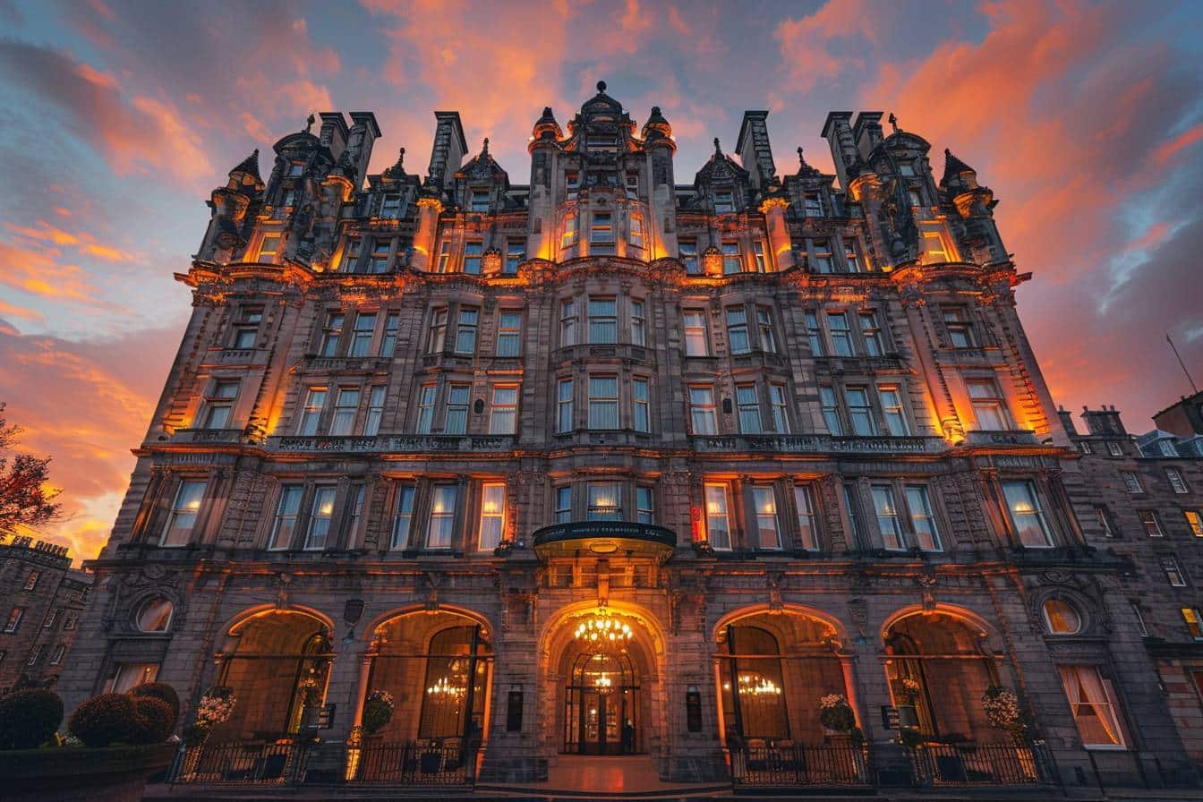 ces six hôtels de luxe à Edimbourg vous promettent un séjour royal inoubliable