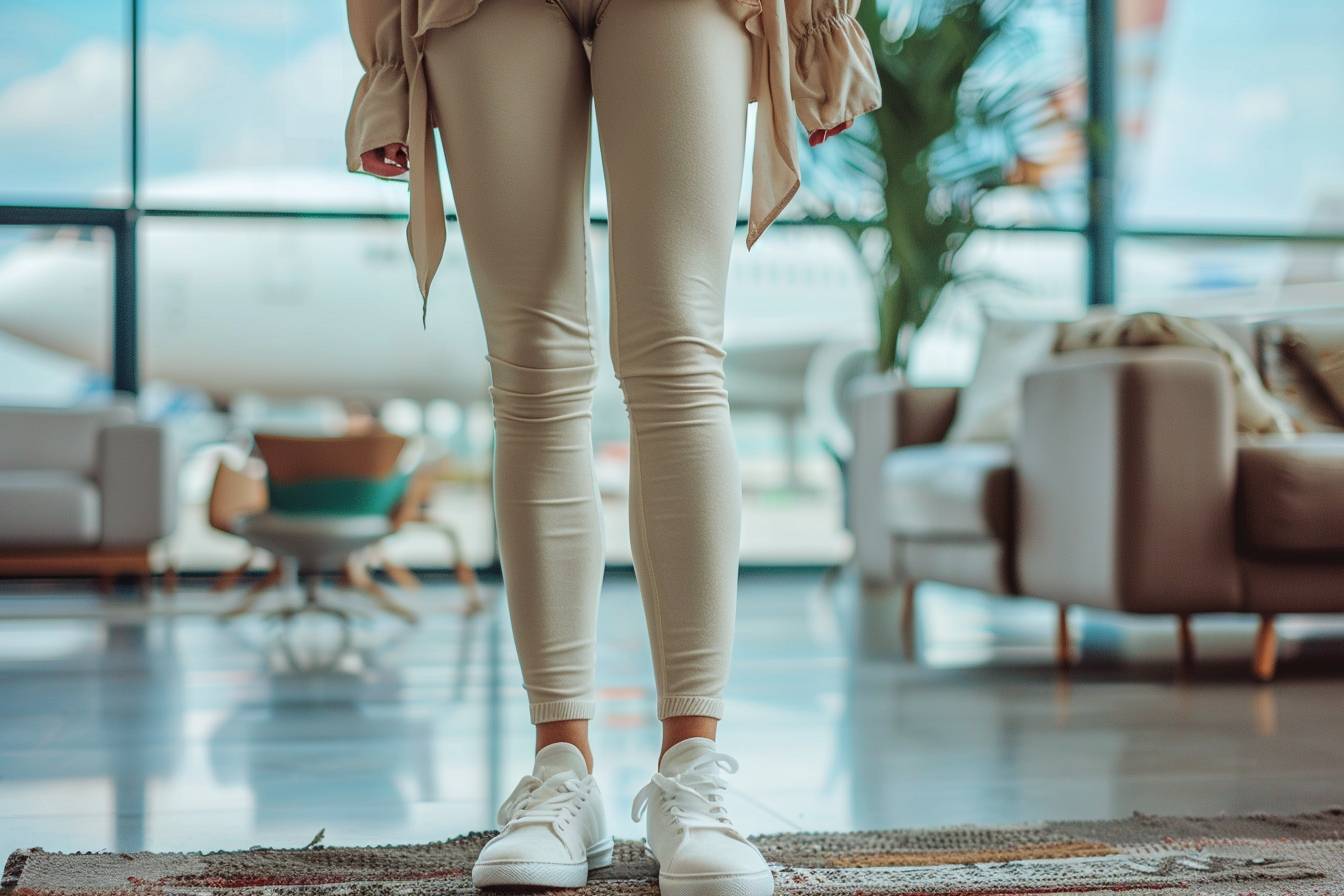 Découvrez les secrets d'une tenue parfaite pour voyager confortablement et avec style lors de vos longs voyages en avion