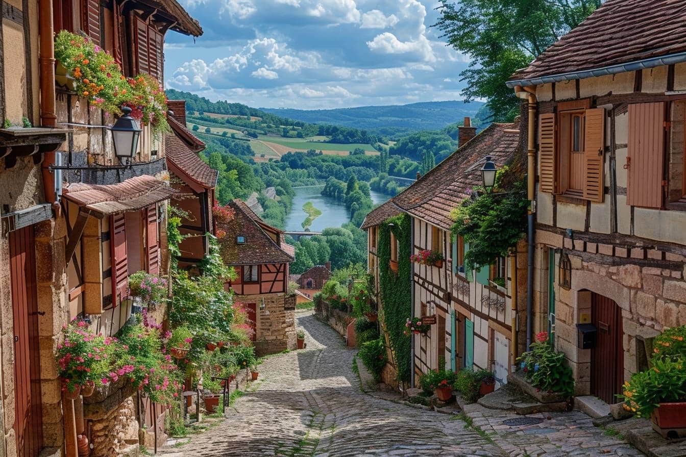 voici figeac, un village médiéval du Lot où l'histoire et la nature se rencontrent pour éveiller votre curiosité
