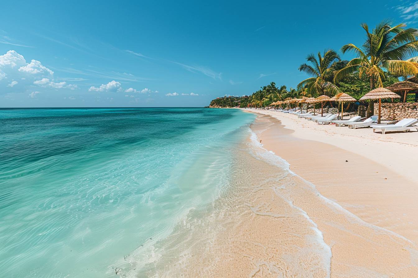 voici la sublime plage de sable fin que vous pouvez visiter à seulement 2h de vol de Paris