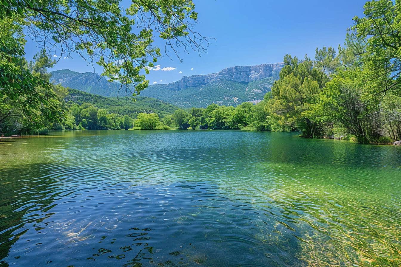 Voici le lac de Laprade Basse dans l'Aude : un paradis de pêche et de nature à ne pas manquer