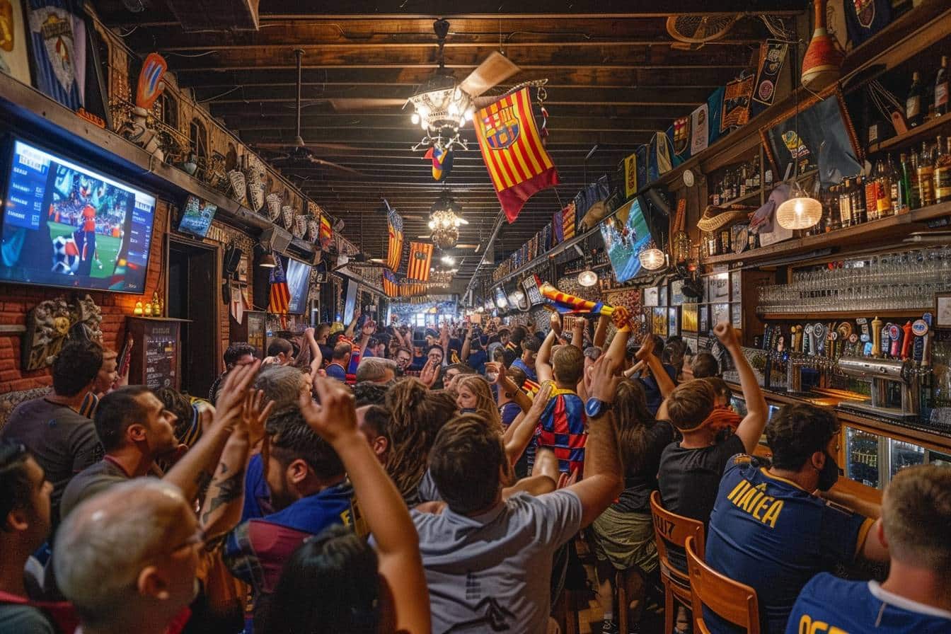 Voici les 5 bars historiques à Barcelone où chaque match de football devient un événement inoubliable