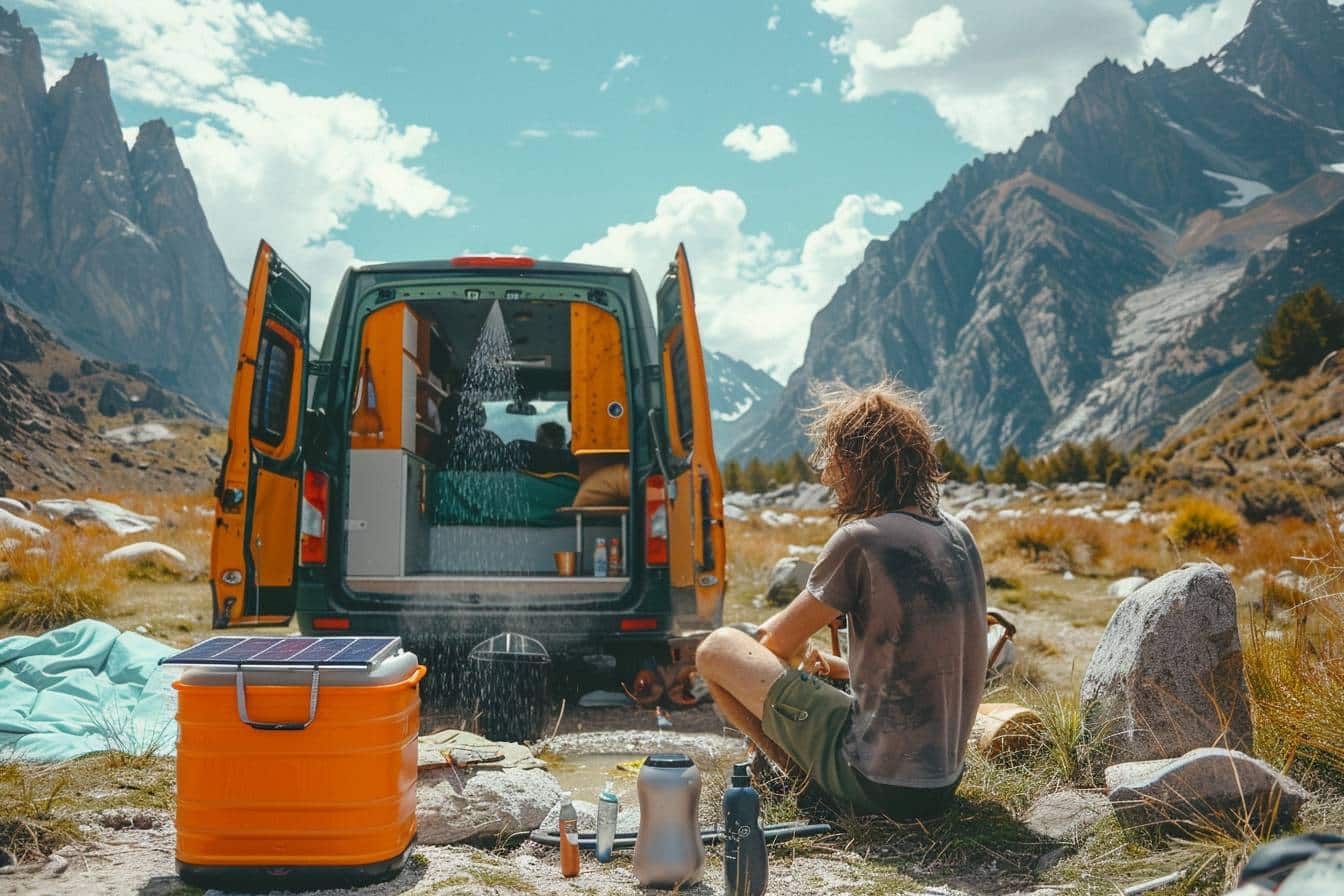 Voici les astuces ultimes pour rester propre en vanlife : découvrez comment optimiser votre hygiène en bivouac