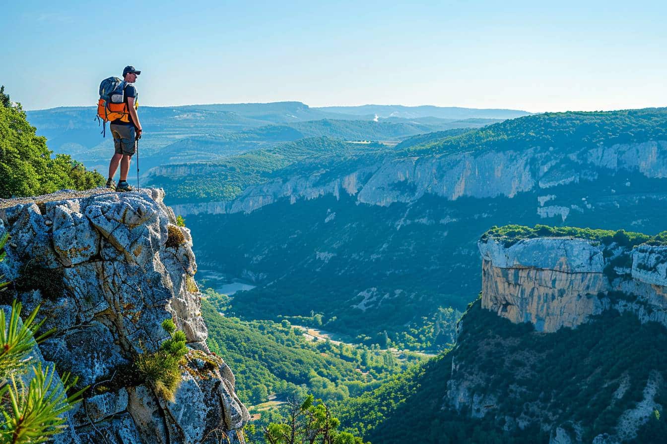 Voici les cinq parcours de randonnée qui mettront vos limites à l'épreuve en Ardèche, préparez-vous à être époustouflé