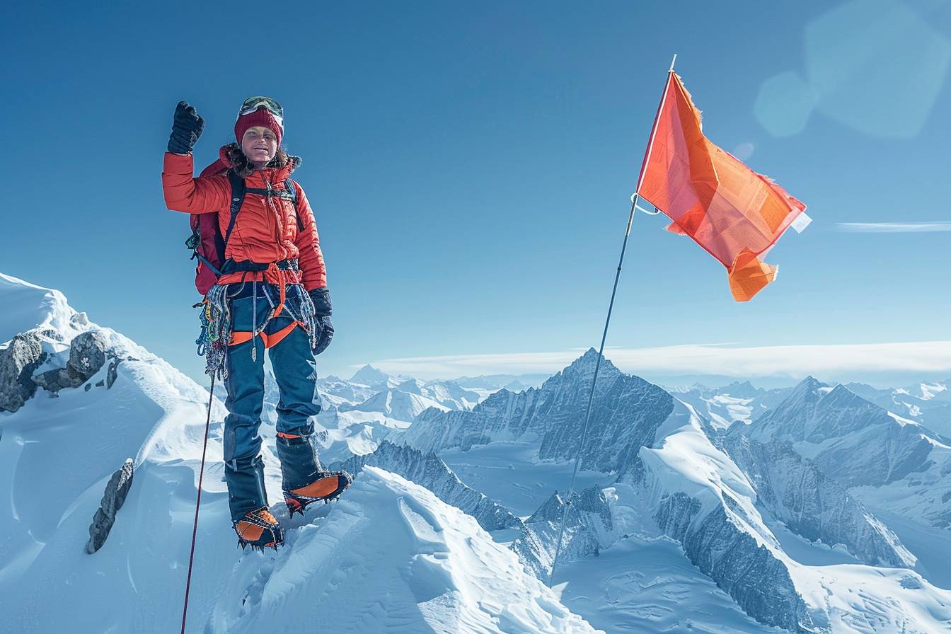 Voici les exploits de Sophie Lavaud sur les plus hauts sommets du monde dans 