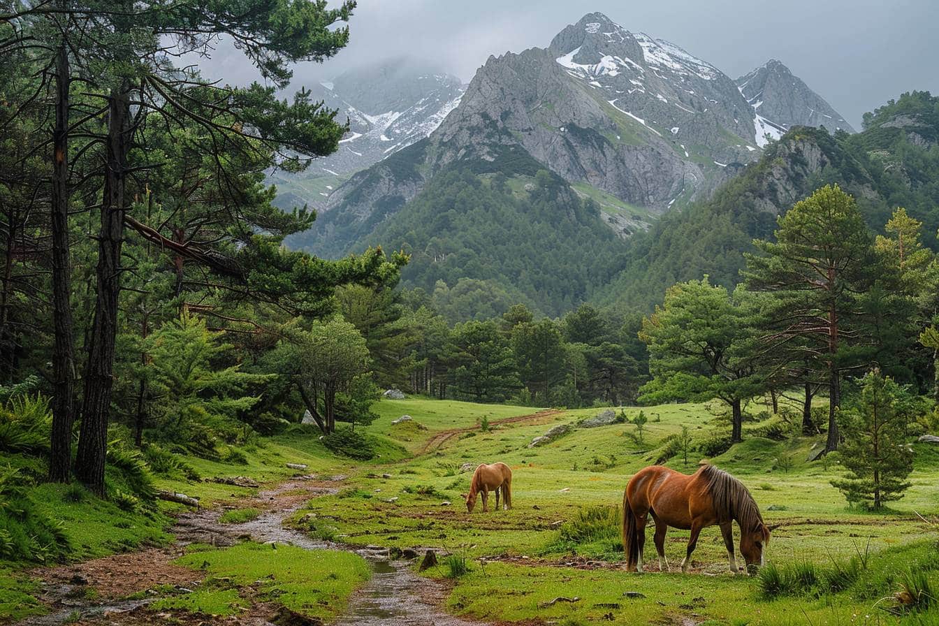 Voici les secrets des Pyrénées : marches féériques et rencontres avec des chevaux sauvages