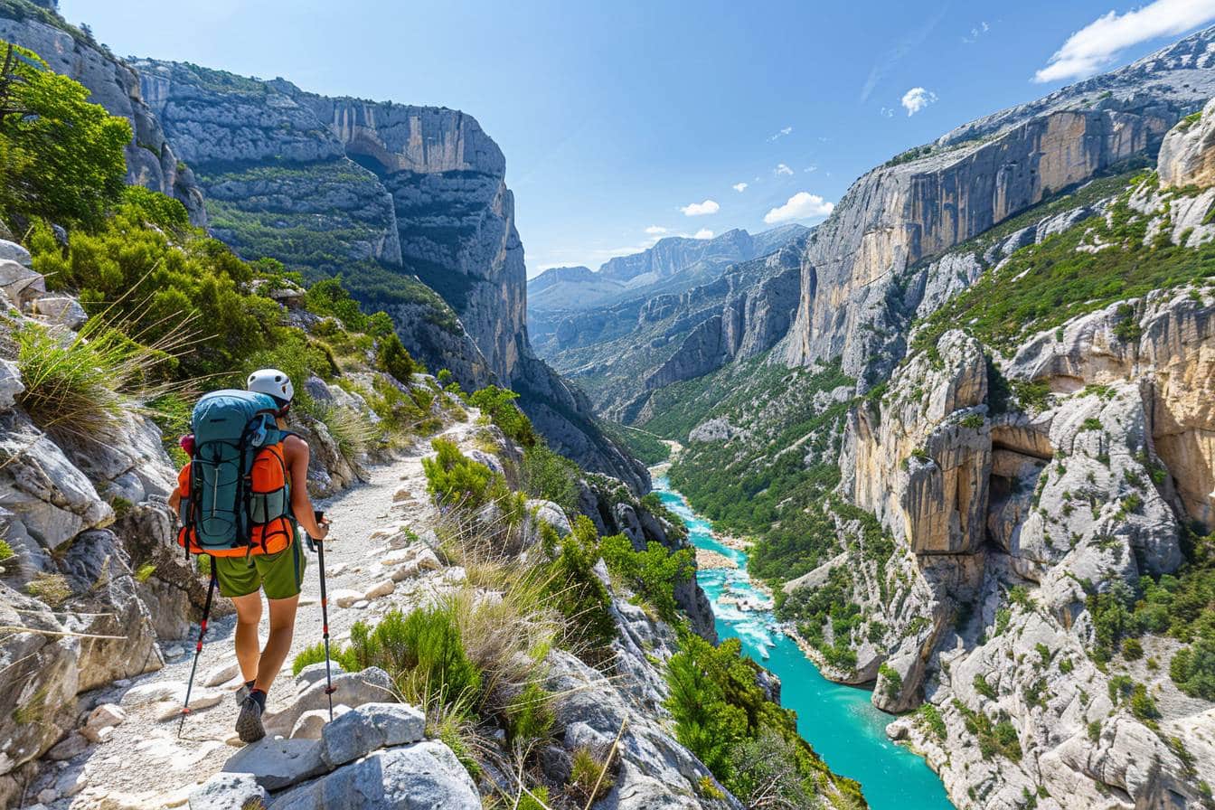 voici les secrets du sentier blanc-martel pour une aventure inoubliable dans les gorges du verdon