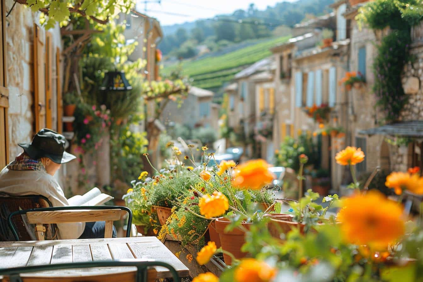 Voici pourquoi Lourmarin dans le Vaucluse est le village rêvé pour les amoureux de la lecture et de la Provence