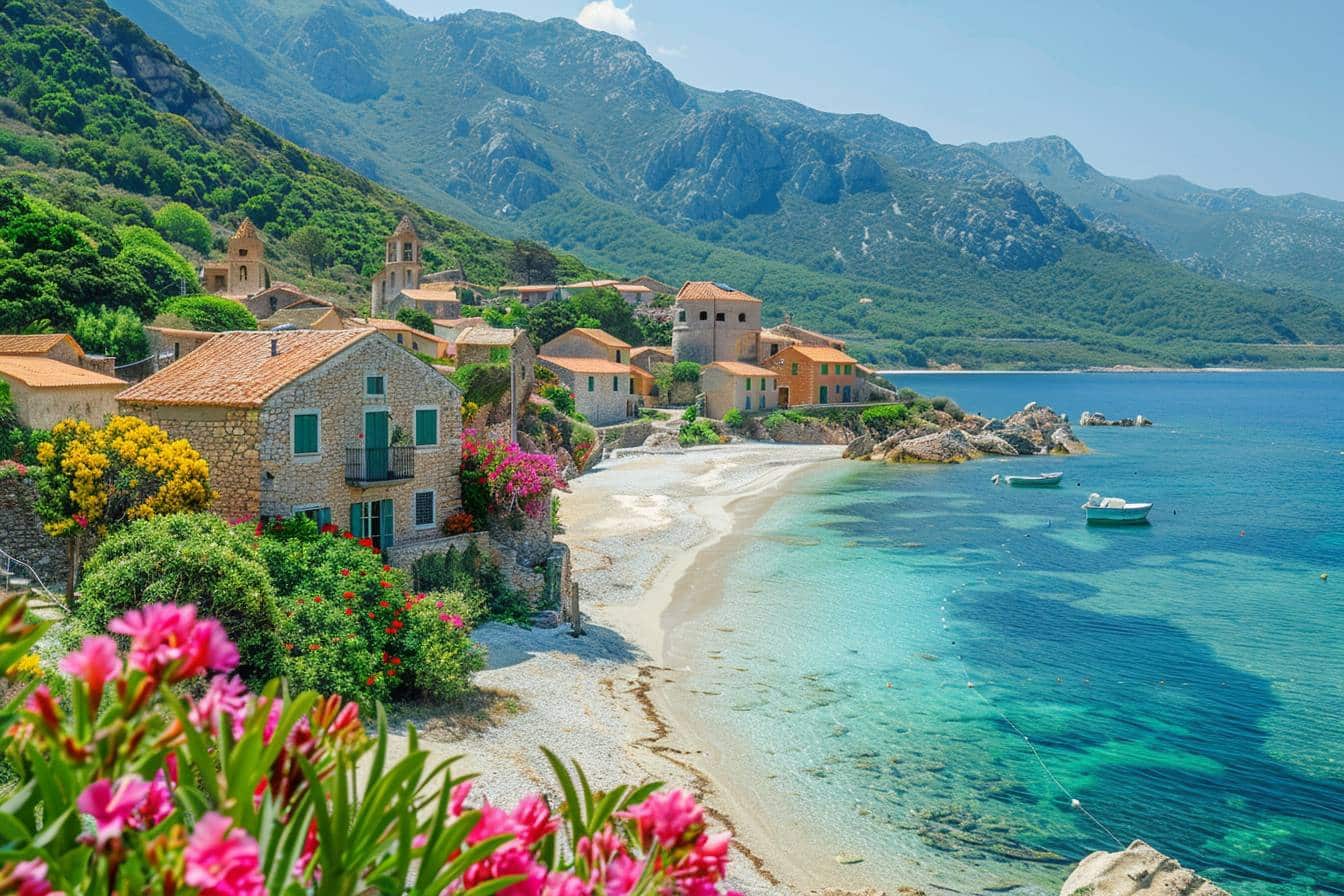 voici pourquoi vous devez découvrir le village corse de belgodère, un joyau caché avec une plage de sable fin sublime