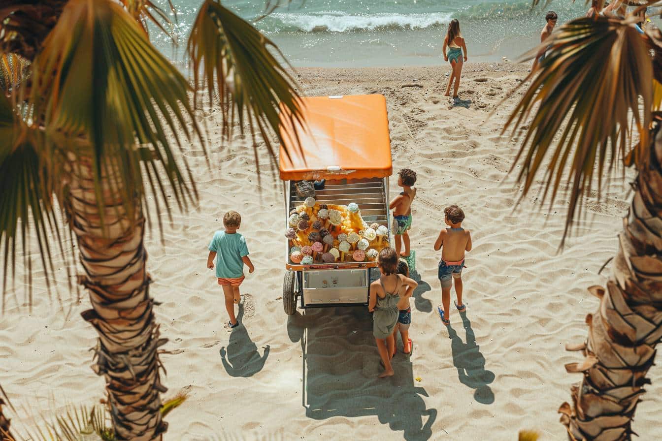 Voici pourquoi vous ne trouverez plus de glaces à vendre sur les plages de Palavas cet été - découvrez les raisons et les réactions