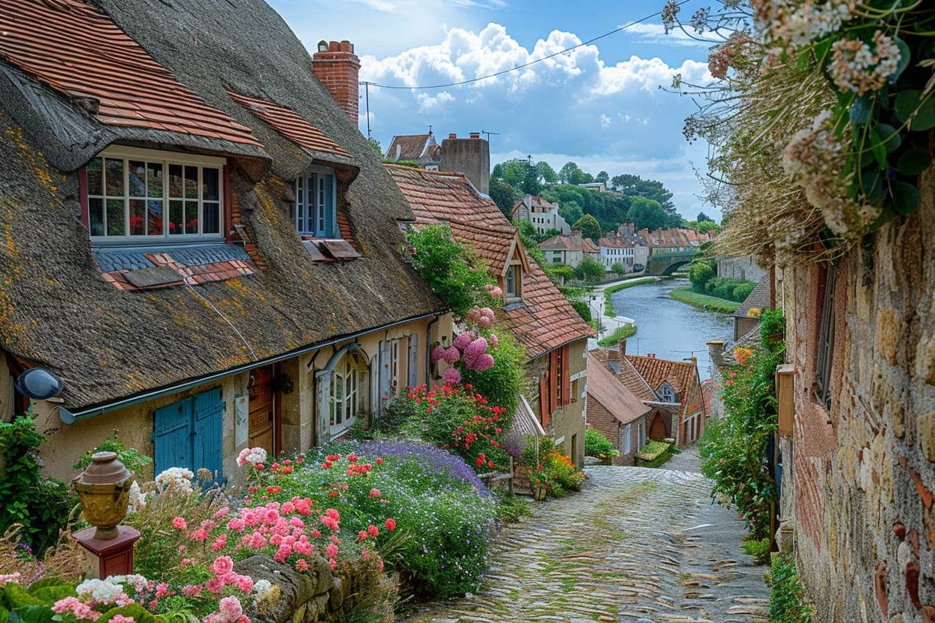 voici veules-les-roses, un des plus beaux villages français niché en normandie : découvrez ses secrets
