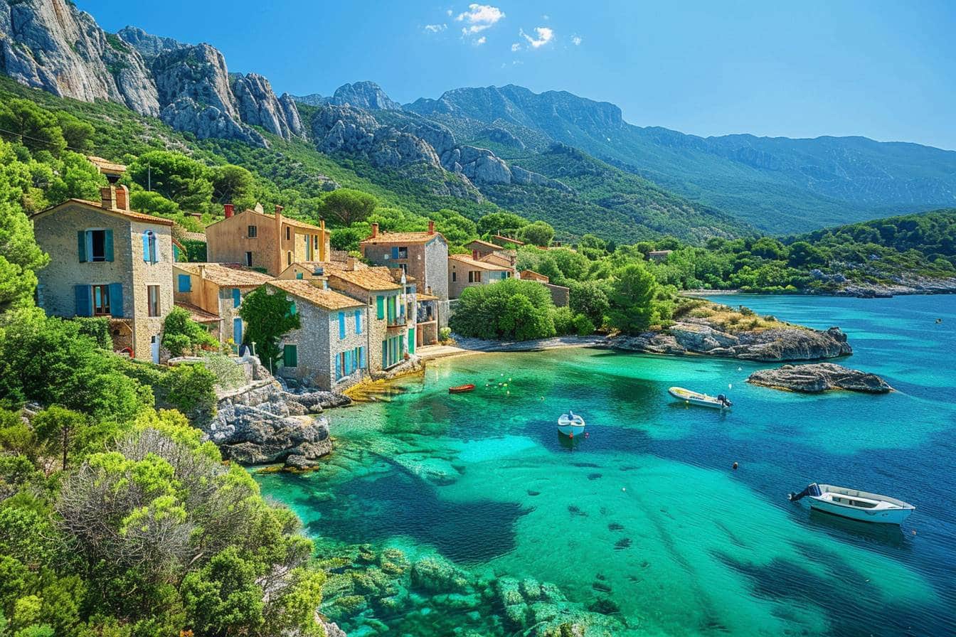 Voici le petit village provençal au bord du lac de sainte-croix: un paradis turquoise à découvrir dès maintenant