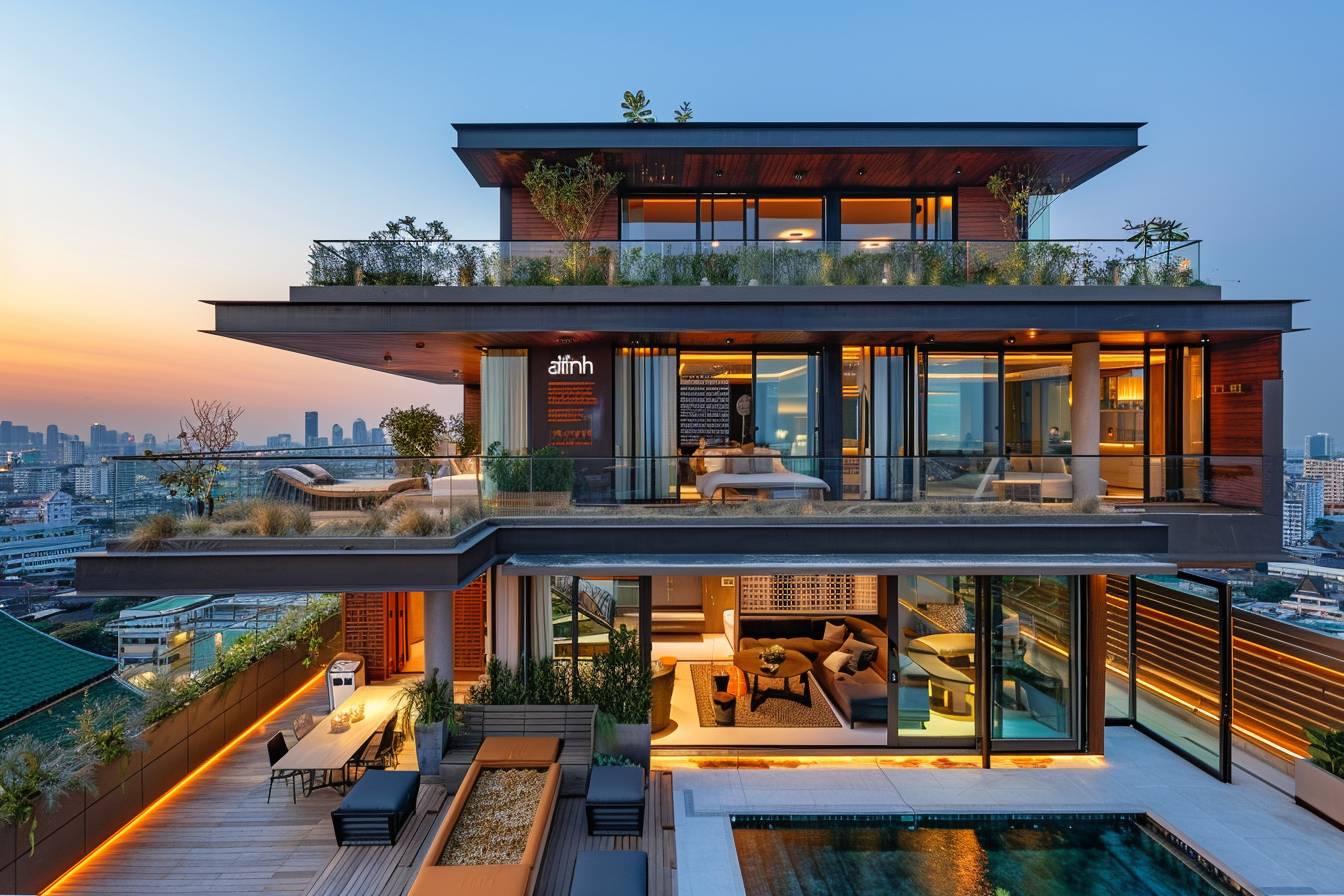 Voici les secrets des 7 Airbnb incontournables avec rooftop à Bangkok pour une escapade mémorable